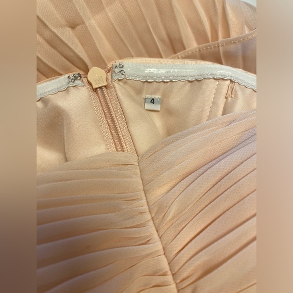 Floor Length Chiffon gown. Size 4 - Picture 3 of 4